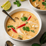 Crockpot Thai Coconut Chicken Soup