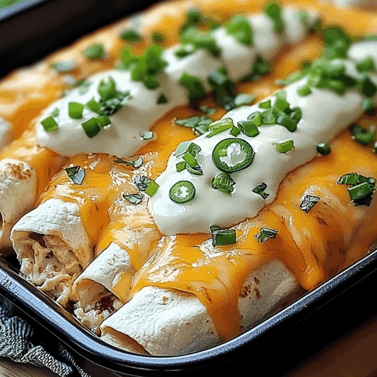 Jalapeño Popper Cheesy Chicken Enchiladas with Creamy Sauce