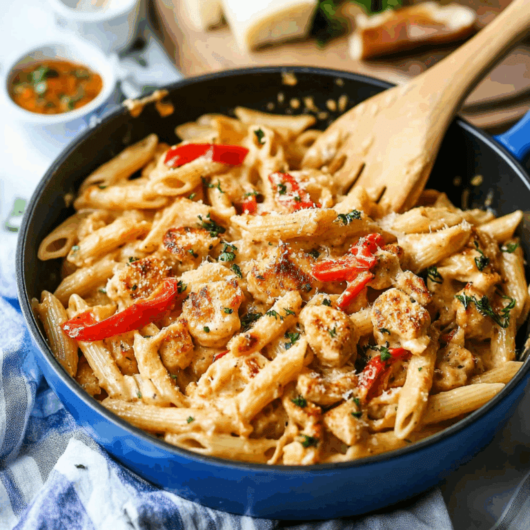 Quick Creamy Cajun Pasta