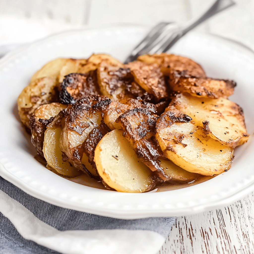 Slow Cooker Lipton Onion Potatoes