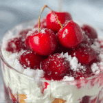 Cherries in the Snow Dessert