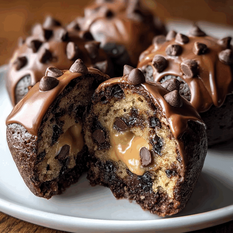 Chocolate Chip Cookie Dough Brownie Bombs