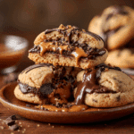 Samoa Stuffed Cookies