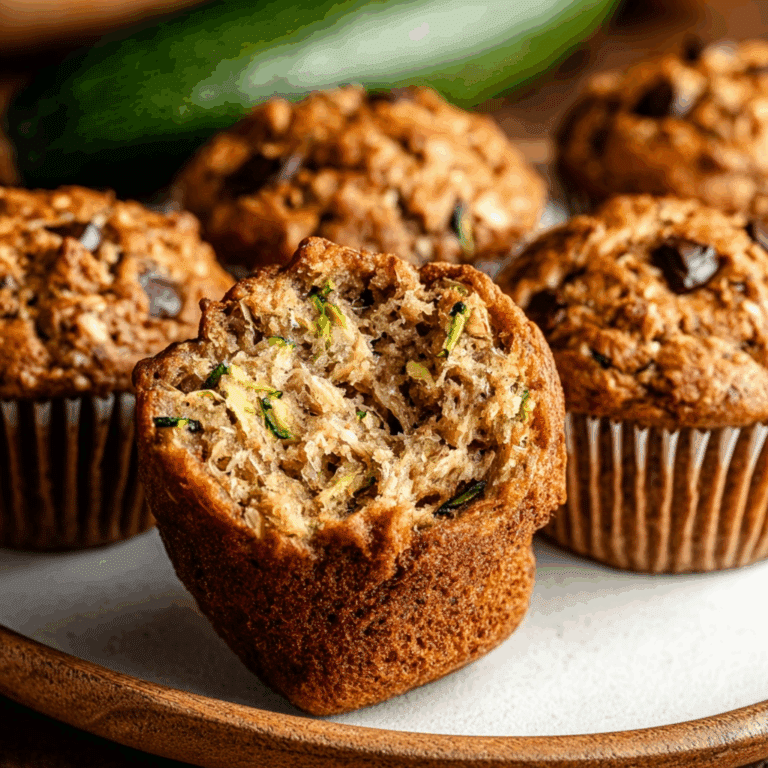 Zucchini Banana Bread Muffins