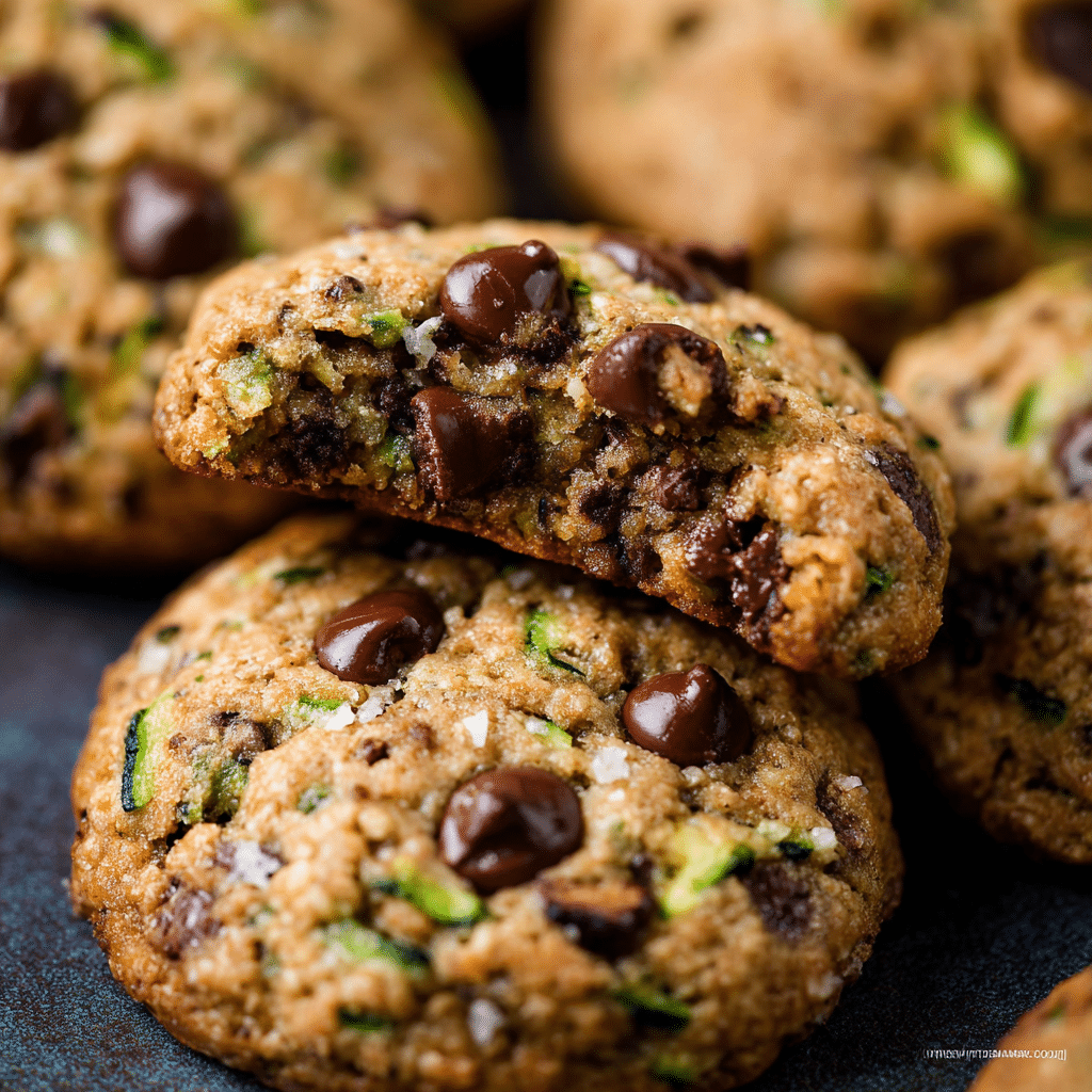 Zucchini Chocolate Chip Cookies