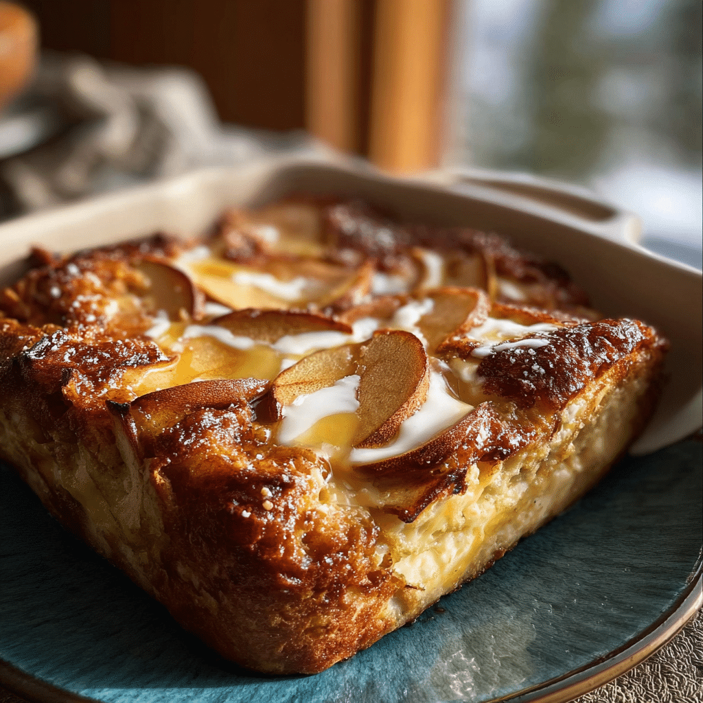 Apple Cinnamon Cottage Cheese Bake