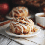 Apple Cinnamon Rolls with Cream Cheese Frosting