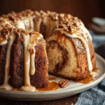 Caramel Cream Cheese Pound Cake