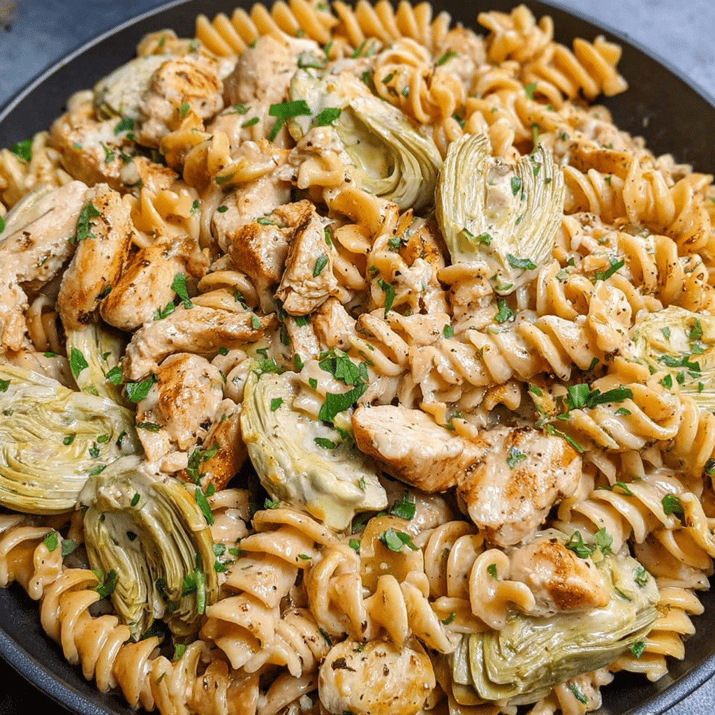 Chicken Artichoke Pasta