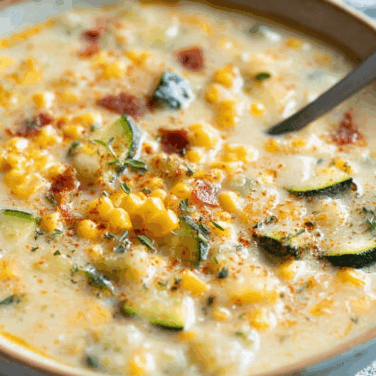 Corn and Zucchini Chowder