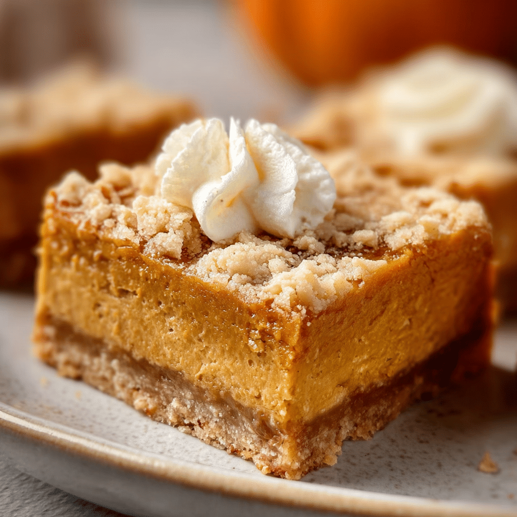 Pumpkin Pie Bars