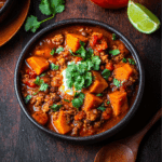 Turkey Sweet Potato Chili