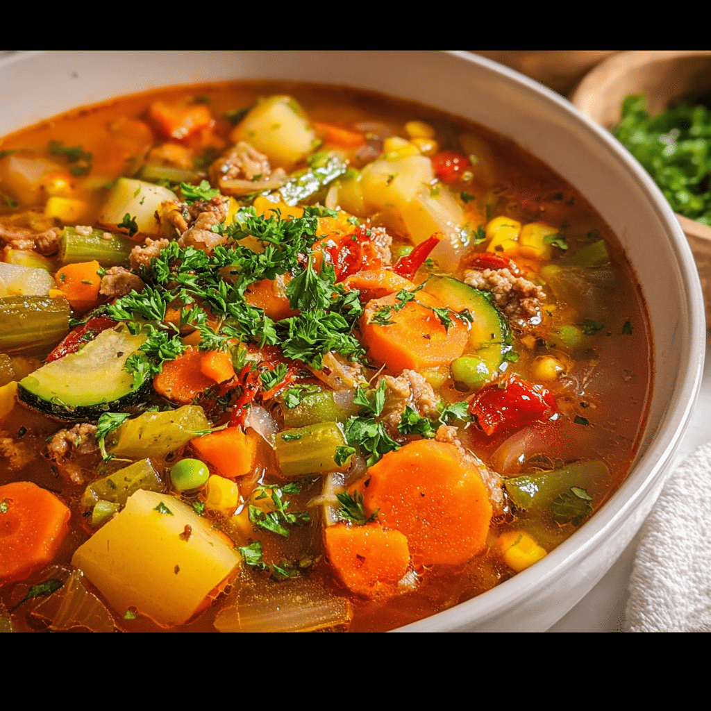 Turkey Vegetable Soup