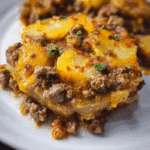 Crockpot Hamburger Potato Casserole