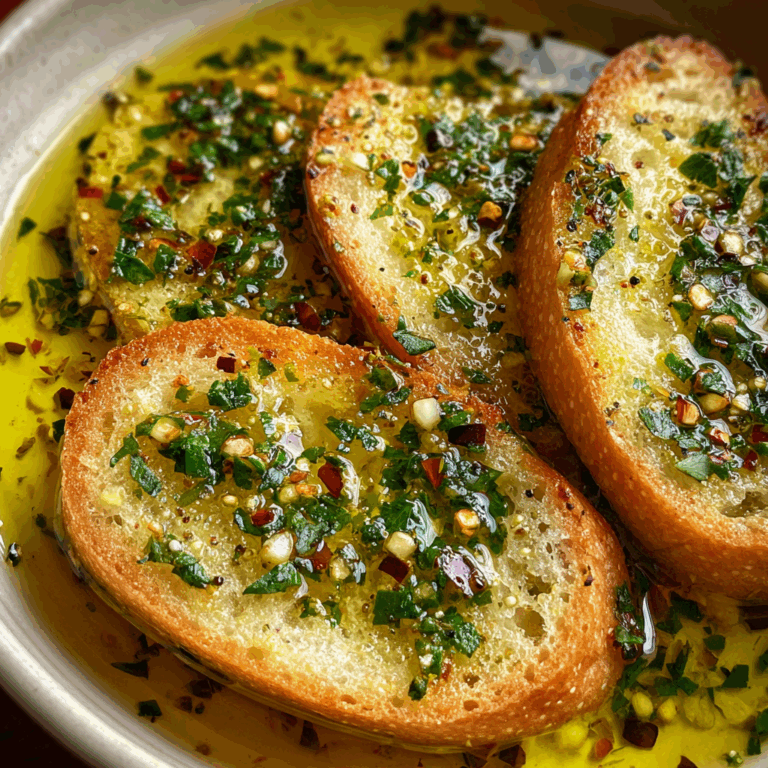 Garlic Olive Oil Dip