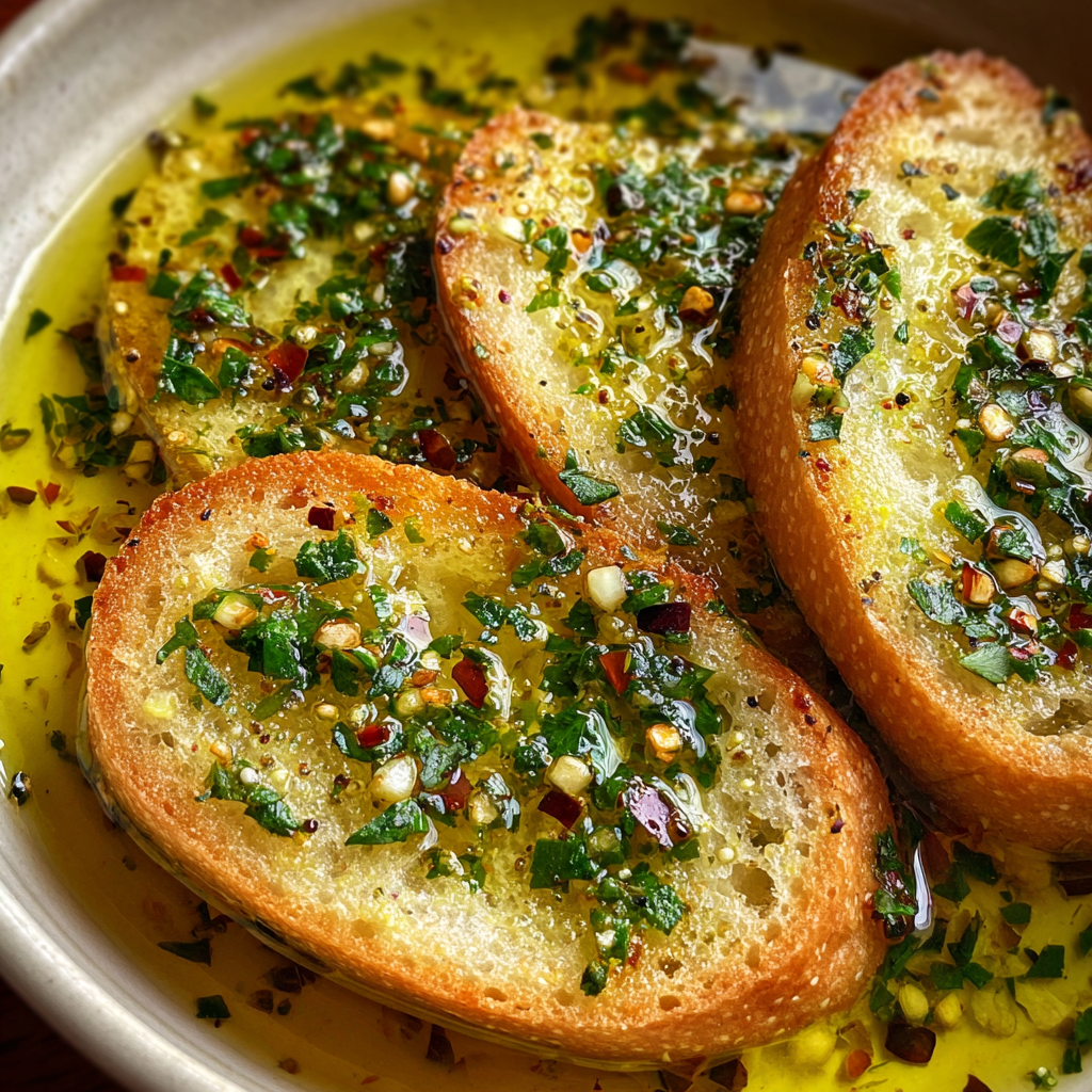 Garlic Olive Oil Dip