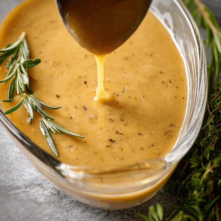 Herbed Gravy Without Drippings