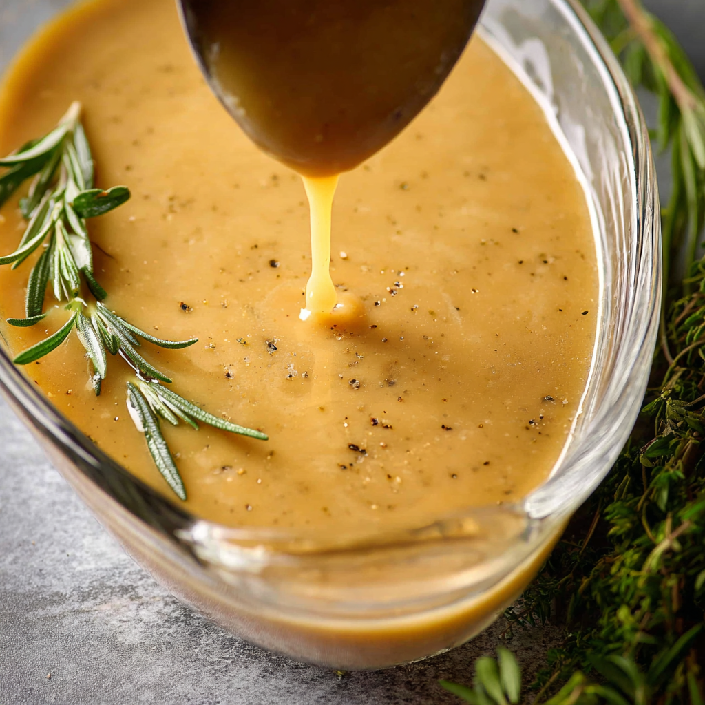 Herbed Gravy Without Drippings