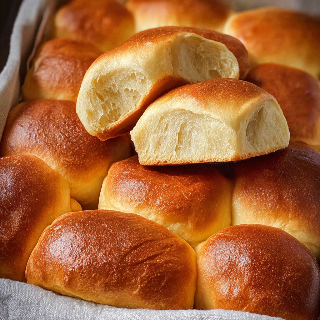 Homemade Parker House Rolls