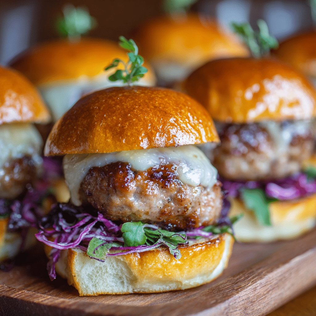 Maple Sausage Sliders