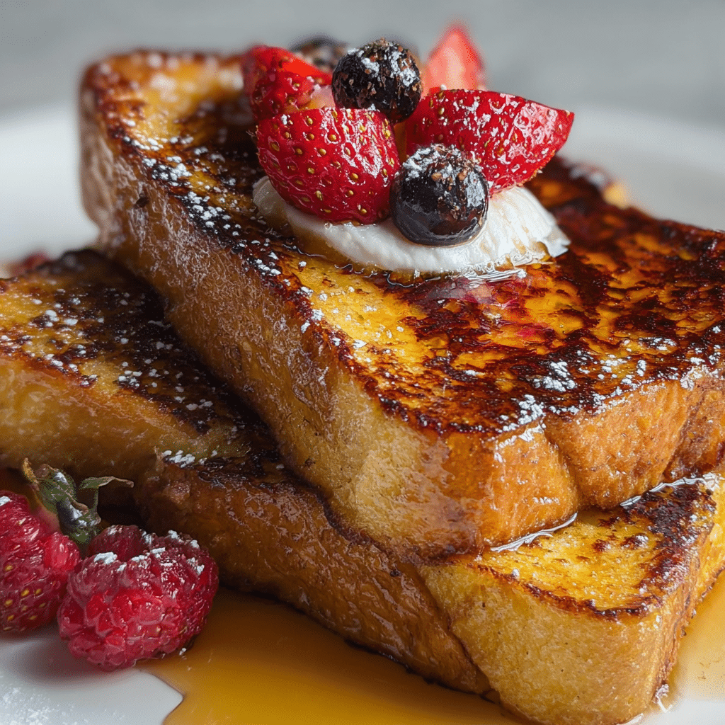Overnight Crème Brûlée French Toast
