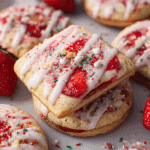 Strawberry Pop Tart Cookies