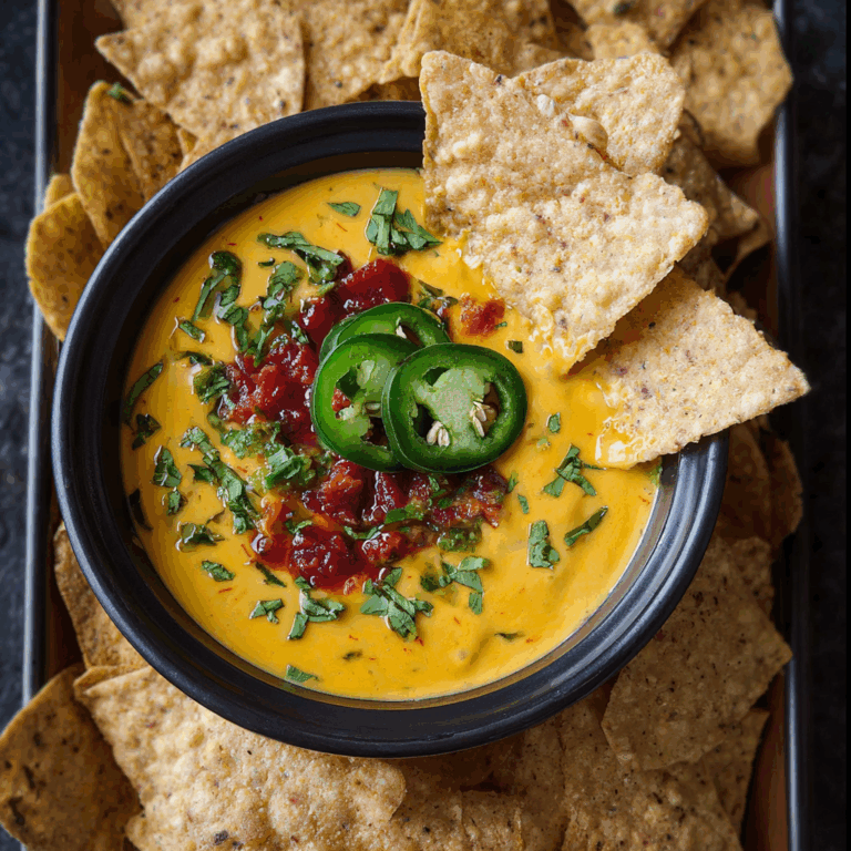 Vegan Jalapeño Butternut Squash Queso