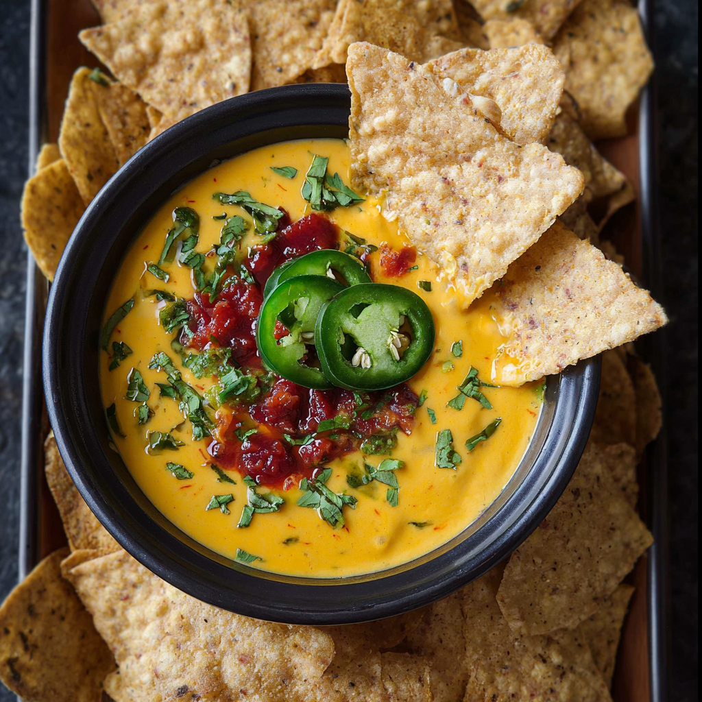 Vegan Jalapeño Butternut Squash Queso
