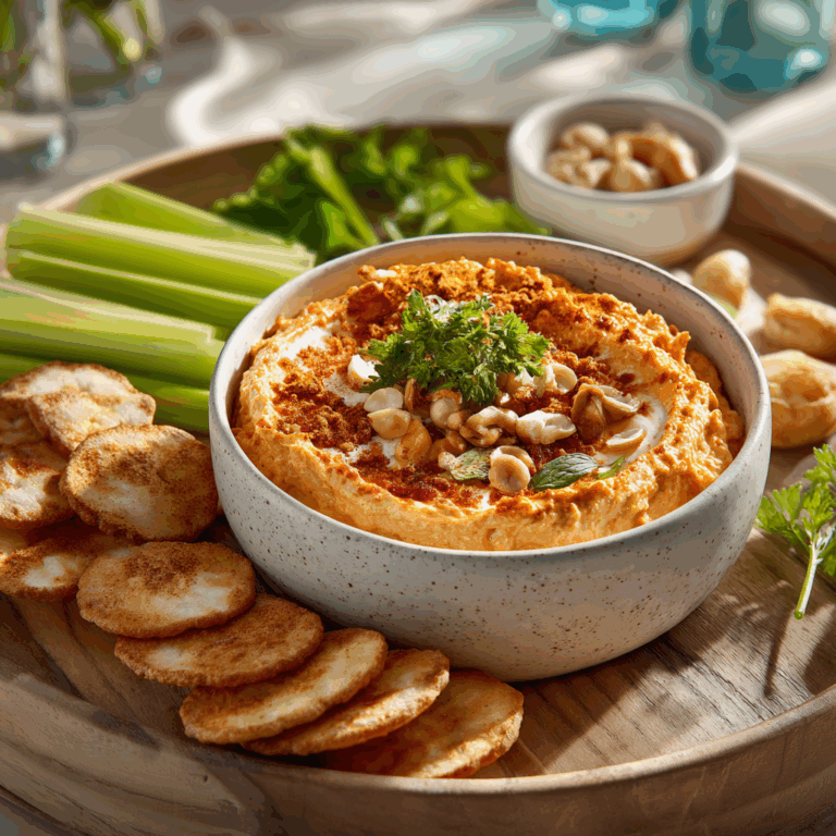 Vegetarian Buffalo White Bean Dip