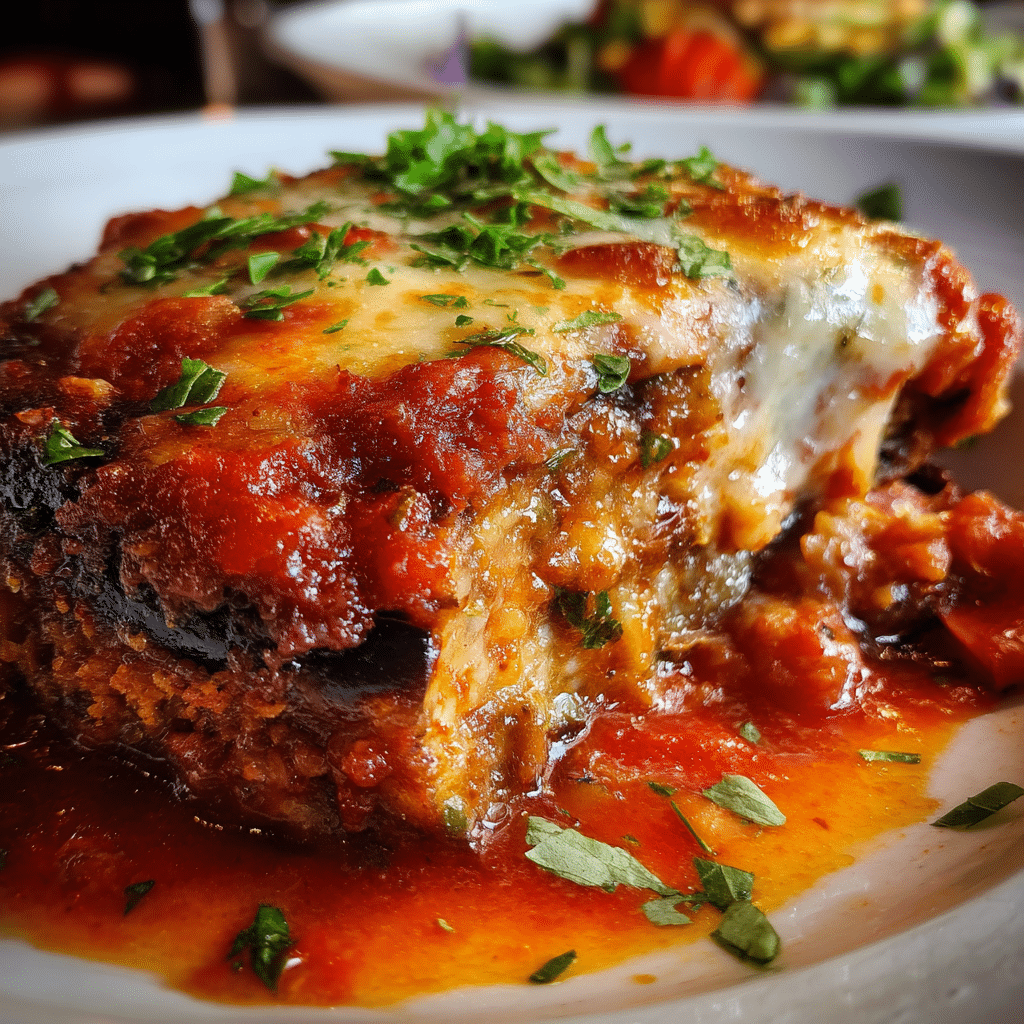 Baked Eggplant Parmesan