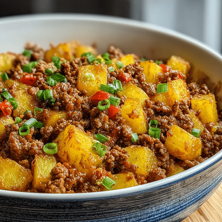 Ground Beef and Potatoes