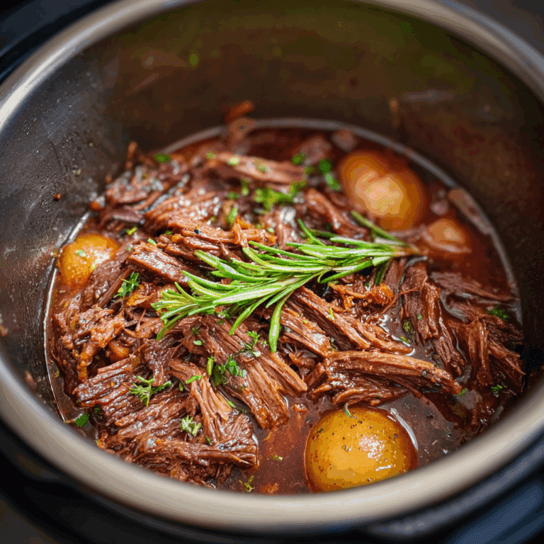 Instant Pot Mississippi Pot Roast