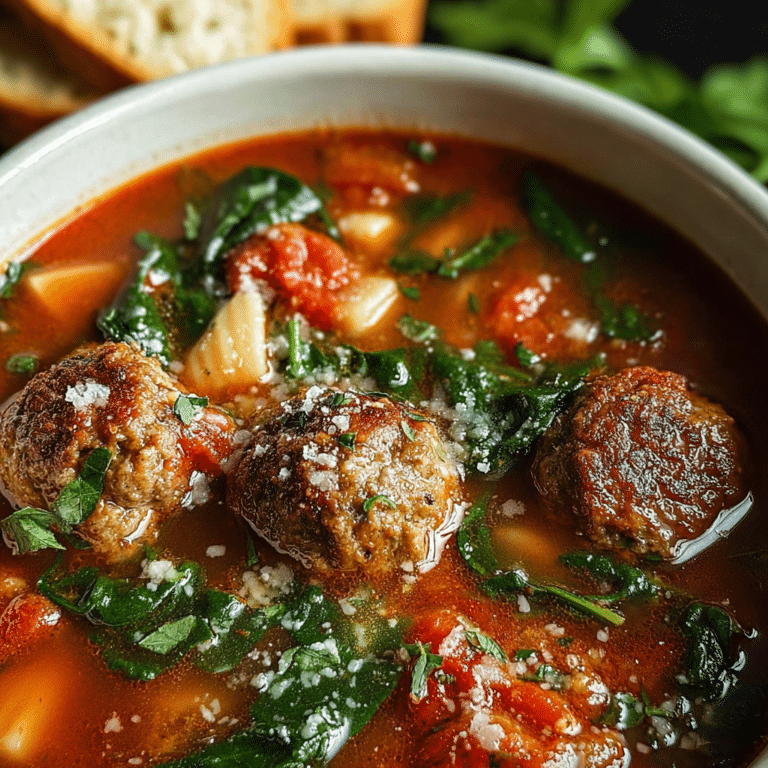 Meatball Soup