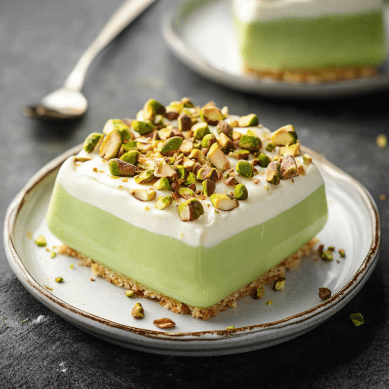 Pistachio Pudding Dessert